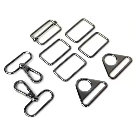 Townsend Travel Bag Hardware Kit - Gunmetal