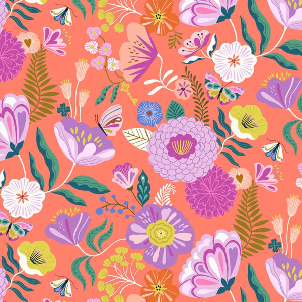 Sunny Blooms from the Lucky Charms Collection by Bethan Janine for Thread & Ink Design Studio