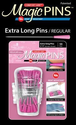 Taylor Seville Magic Pins Extra Long Regular 50 pc