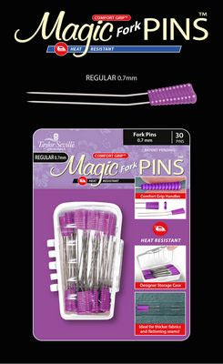 Taylor Seville Magic Pins Fork Regular 30 pc