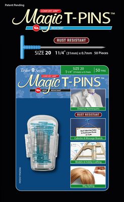 Taylor Seville Magic T-Pins Size 20 50 pc