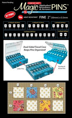 Taylor Seville Magic Alphabet, Numbers & Arrows Pins 97 pc