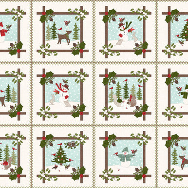 Snowtop Mountain Flannel F11161-E