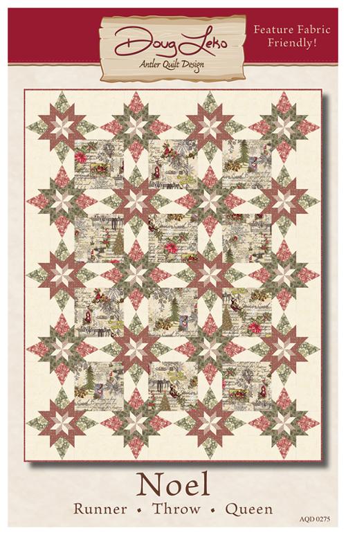 Noel Quilt Pattern - Antler Quilt Design