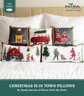 Christmas Is in Town Embroidery Pillow Class — October 20