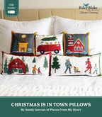 Christmas Is in Town Embroidery Pillow Class — October 20