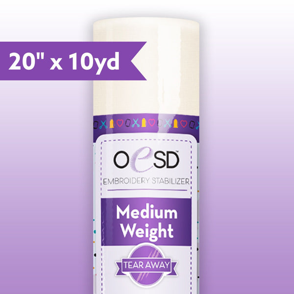 OESD Medium Weight TearAway 20" x 10yd