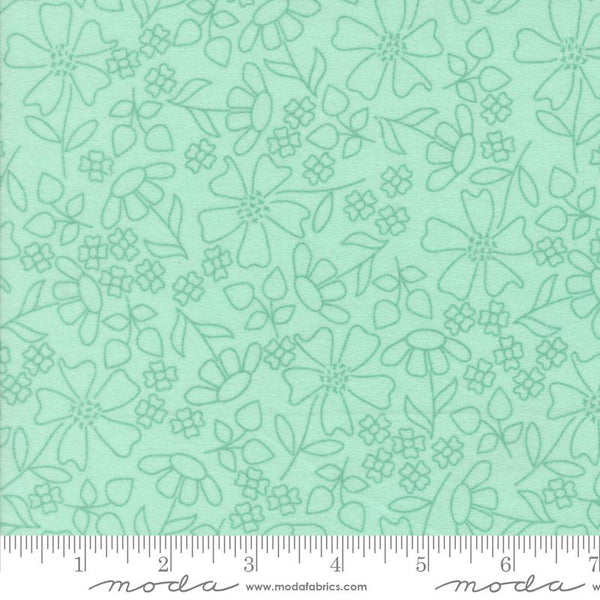Sherbert Sunshine Flannel Sea Glass