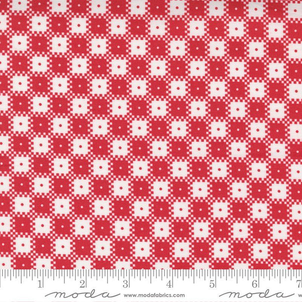 Story Time Big Check Red Remnant