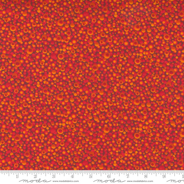 Sunflower Dreamscapes Red Scattered Dot
