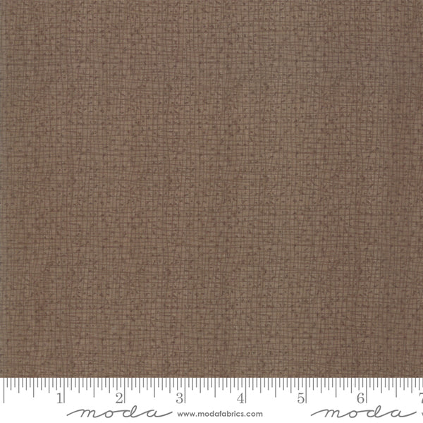 Thatched Cocoa Remnant (1.7 Yd)