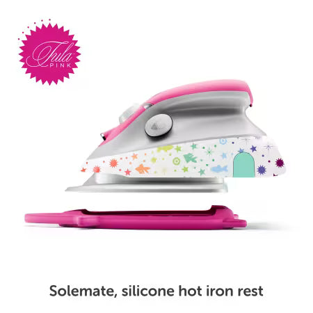 Oliso Mini Iron with Trivet Tula Pink
