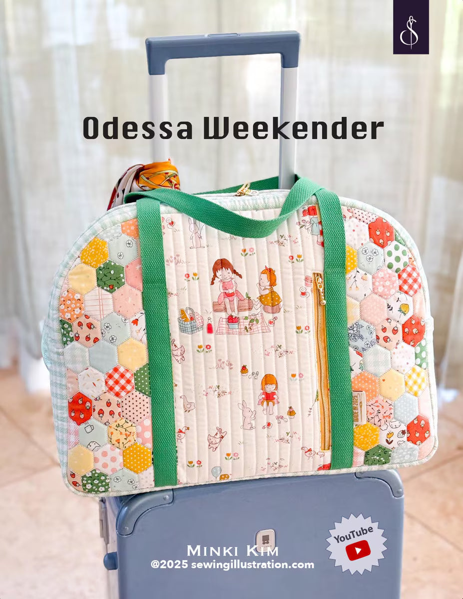 Odessa Weekender Bag Sewing Pattern | Minki Kim