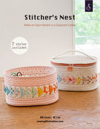 Stitcher's Nest Sewing Room Organizer Pattern | Minki Kim