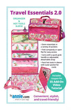 Travel Essentials 2.0 Travel & Toiletry Case Pattern | ByAnnie