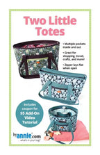 Two Little Totes Sewing Pattern | ByAnnie PBA314