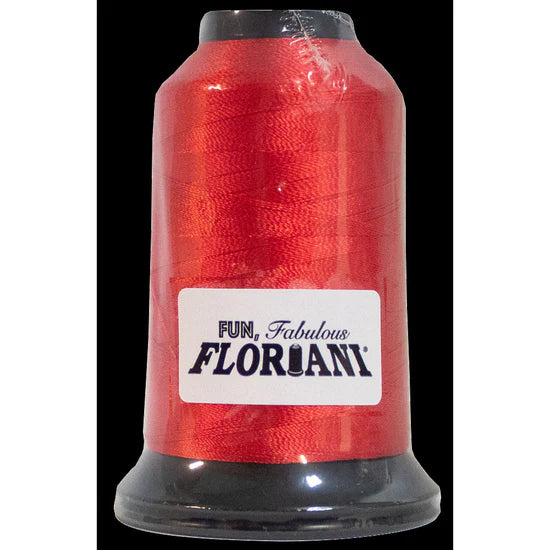 Floriani Embroidery Thread Fire Engine Red | #PF0702