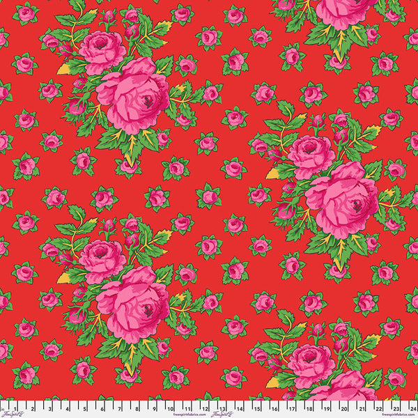 Rosie in Red in the Kaffe Fassett Collective for Free Spirit Fabrics