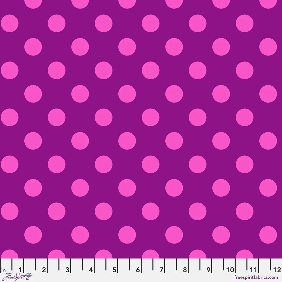 Pom Pom Foxglove - Tula Pink True Colors