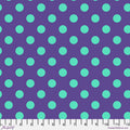 Tula Pink's Pom Pom in Iris for the True Colors Collection
