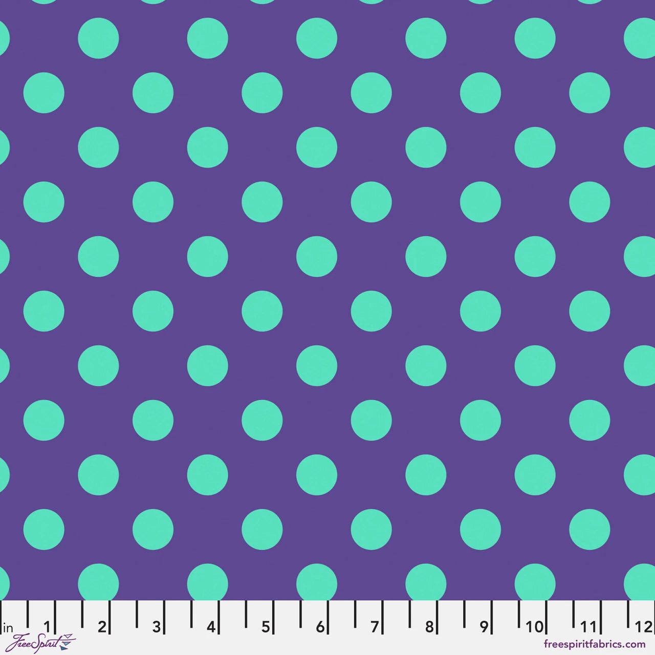 Pom Poms - Iris | Tula Pink True Colors