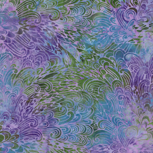 Paisley Feather Dark Opal