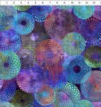 Purple Circles from the Halcyon Collection by Jason Yenter for In the Beginning Fabrics