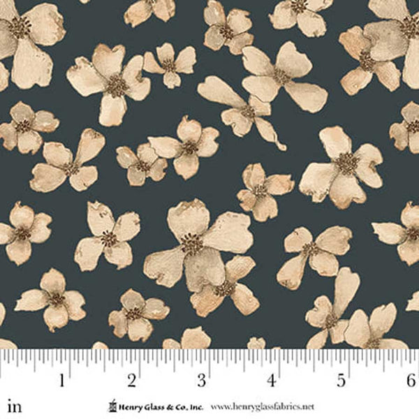 Apple Blossoms in the Whimsical Woods Collection for Henry Glass