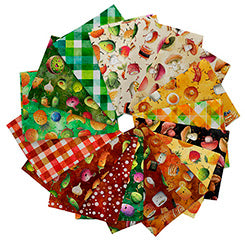 QT Foodies 16-Piece Fat Quarter Bundle | QT Fabrics