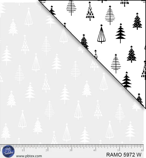 Ramblings For Every Occasion Christmas Tree Forest by P&B Textiles