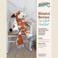 Blissful Bovine Stuffed Animal Pattern - Rustic Horseshoe