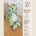 Debonair Dragon Stuffed Animal Pattern - Rustic Horseshoe