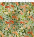 Orange Vine from the Halcyon Collection by Jason Yenter for In the Beginning Fabrics