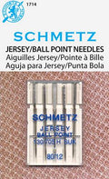 Schmetz Ball Point Machine Needles - 80/12 (5 per card)