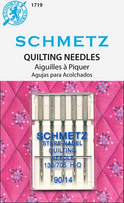 Schmetz Quilting Machine Needles - 90/14 (5 per card)