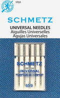 Schmetz Universal Machine Needles - 65/9 (5 per card)