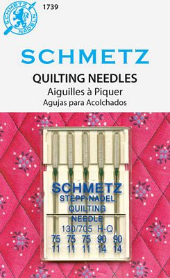 Schmetz Quilting Needle 5-Pack Assortment Sizes 75 & 90