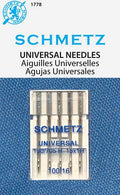 Schmetz Universal Machine Needles Size 100/16 - 5 pc