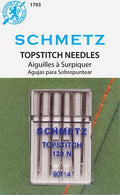 Schmetz Topstitch Machine Needles Size 90/14 - 5 pc