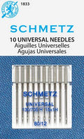 Schmetz Universal Machine Needles Size 80/12 - 10 pc