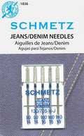 Schmetz Denim Machine Needles Assorted 90/100/110 - 5 pc