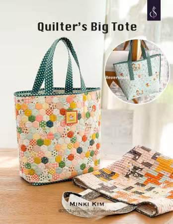 Quilter's Big Tote Sewing Pattern - Minki Kim - SI-BP6