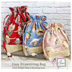 Sewn Wyoming Easy Drawstring Bag Pattern