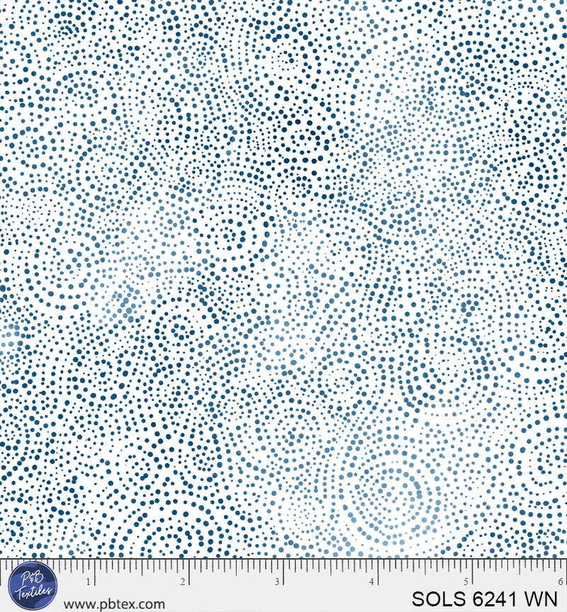 Serene Swirls WN - Solstice by P&B Textiles