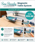 Sew Magnetic Table System - Blue