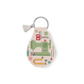 Leather Circle Key Chain - Mercantile 2