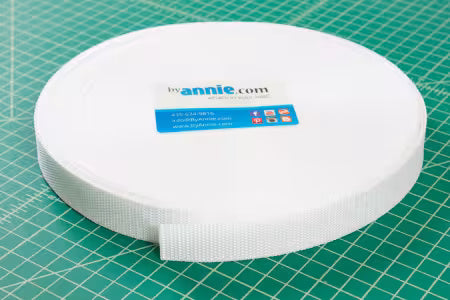 ByAnnie 1" Polypropylene Strapping | White
