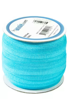 ByAnnie 3/4" Fold-Over Elastic | Parrot Blue