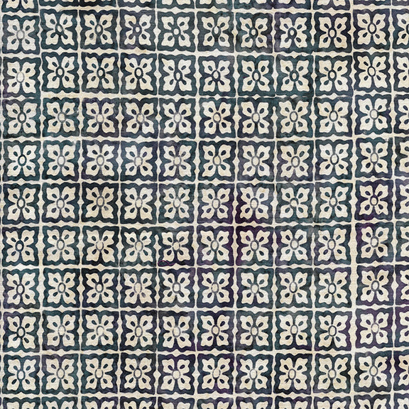 Square Floral Purple Eggplant