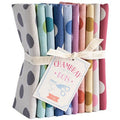 Tilda Chambray Dots Fat Quarter Bundle 10pc